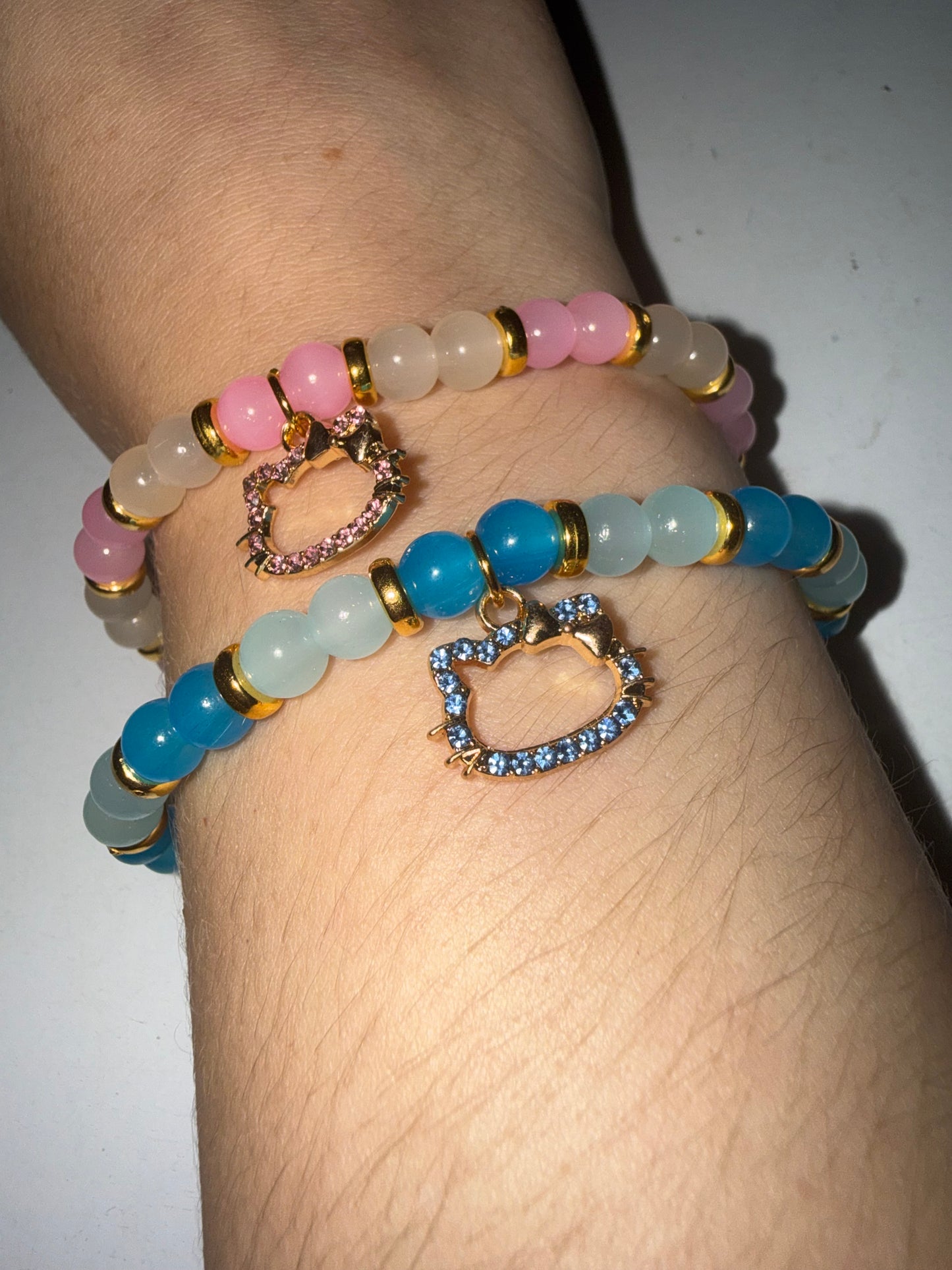 Gold HK charm bracelet