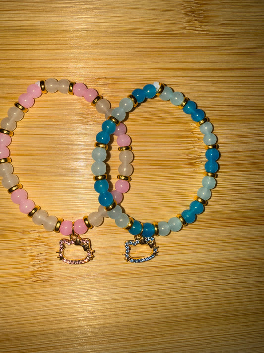 Gold HK charm bracelet